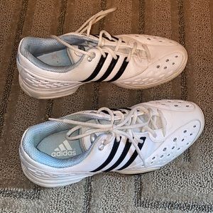 Adidas adiprene light blue and white sneaker women